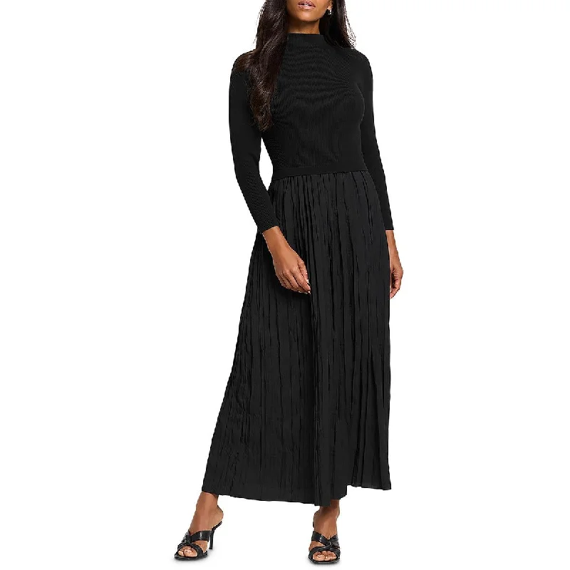 Big Discounts Womens Ribbed Casual Midi Dress