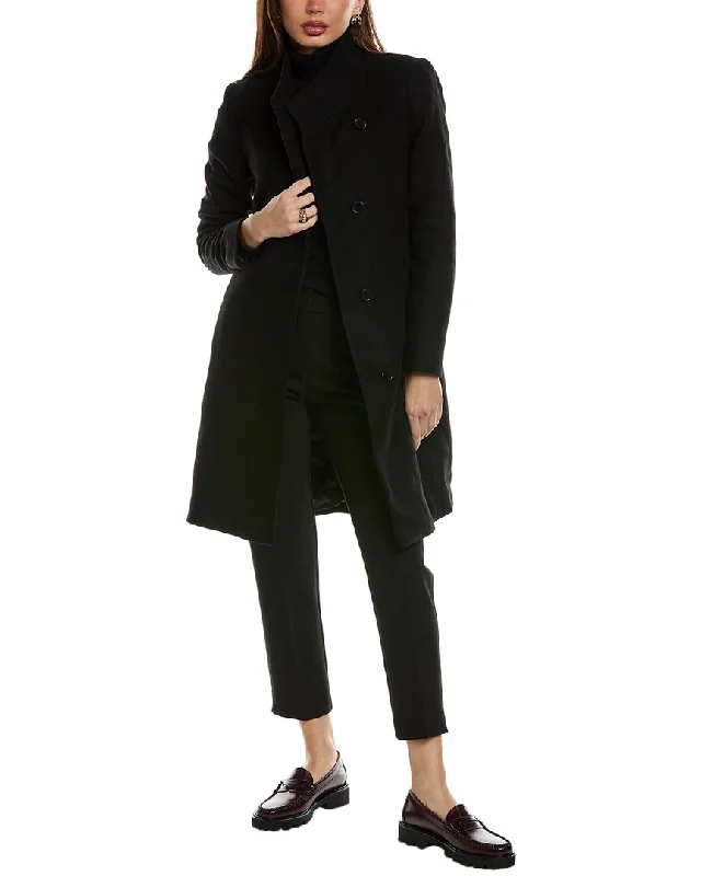 Stock Clearance Reiss Mia Mid-Length Wool-Blend Coat