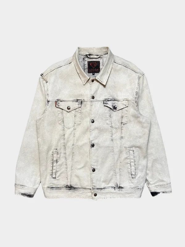 Time-Limited Offer Washout Denim Jacket