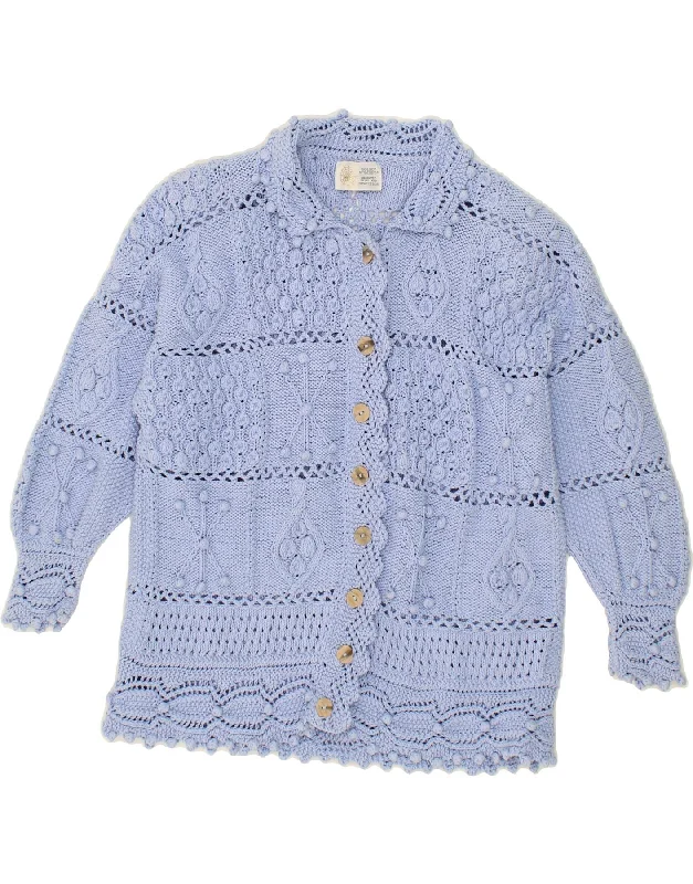 Friends and Family Sale GOLDEN SPIDERWEB Womens Cardigan Sweater UK 16 Large Purple Cotton Friends and Family Sale GOLDEN SPIDERWEB Womens Cardigan Sweater UK 16 Large Purple Cotton