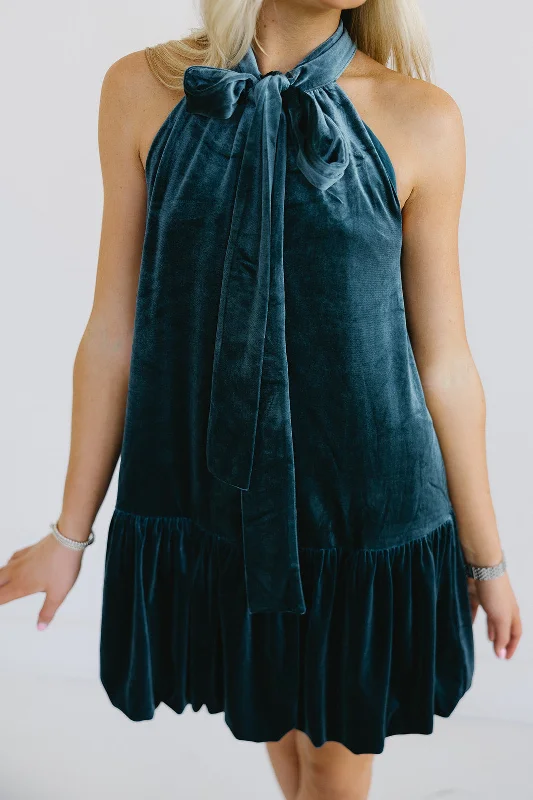Markdowns Megan Mini Dress - Peacock