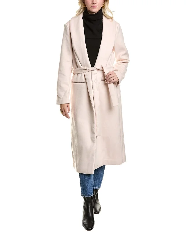 Limited Stock Femme Society Wool-Blend Coat