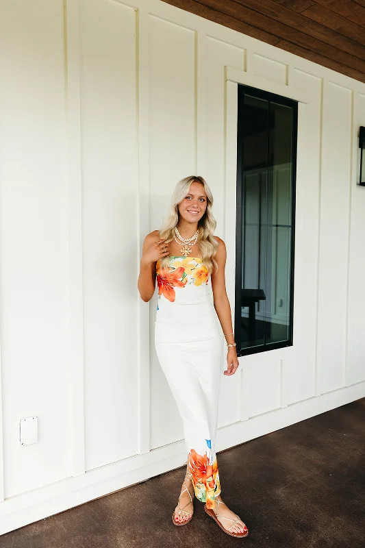 Price Drop Well Dressed Maxi Dress - Off White