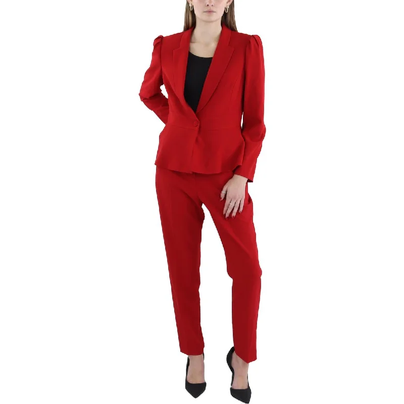 Price Slash Womens Crepe 2PC One-Button Suit