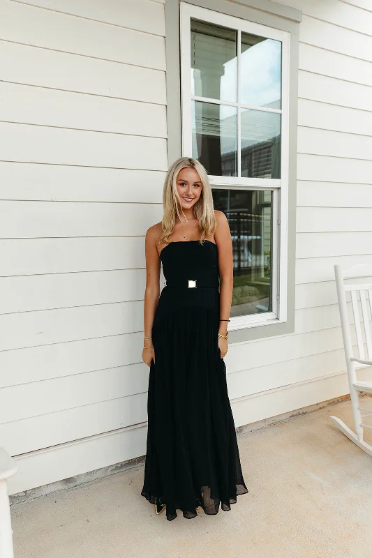 Shop and Save Carmel Dress - Black