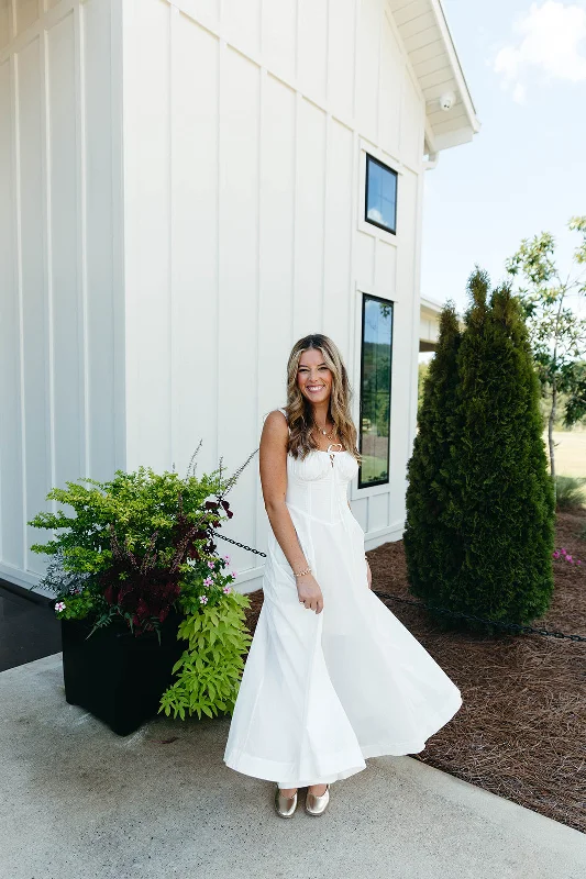 Price Drop Darby Midi Dress - Off White