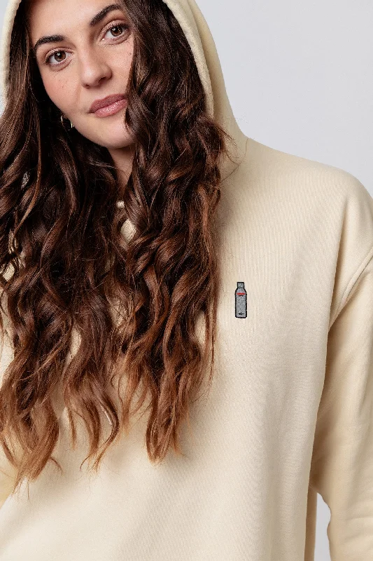 Limited Quantity DANZKA | Bestickter Bio-Baumwoll Frauen Hoodie