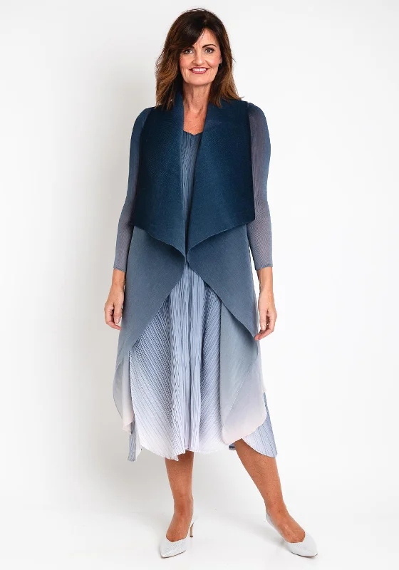 While Supplies Last Alquema Long Estrella Dress & Coat Set, Charcoal Goes Light