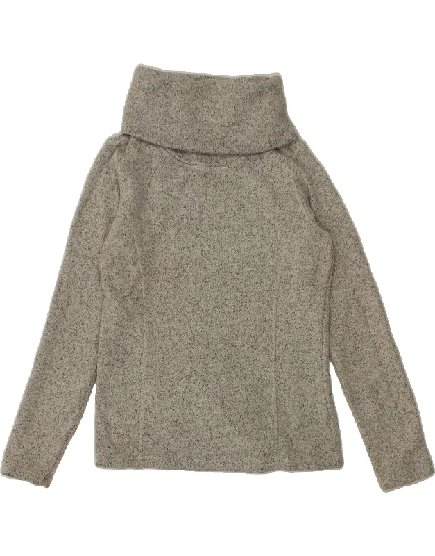 Blowout Sale MOUNTAIN WAREHOUSE Womens Roll Neck Sweatshirt Jumper UK 14 Large Grey