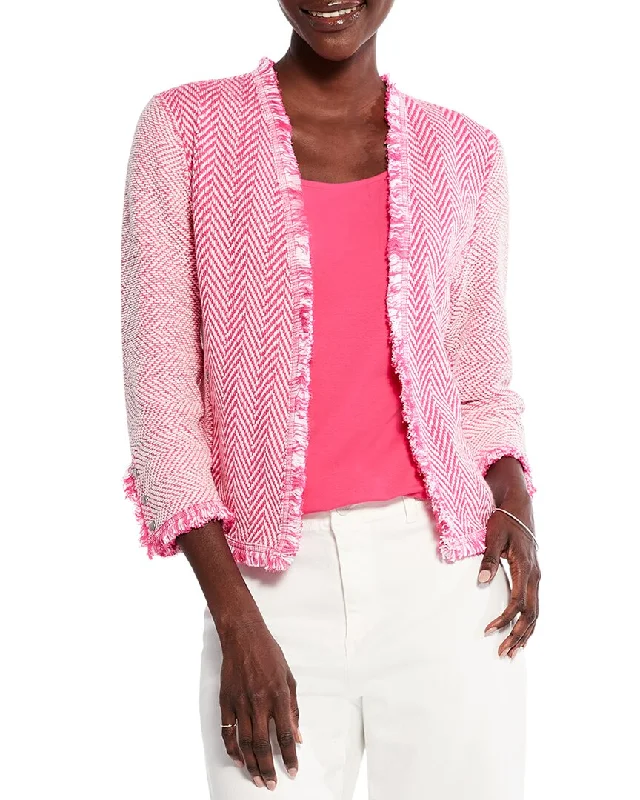 Price Fest NIC+ZOE Zig Zag Fringe Mix Jacket