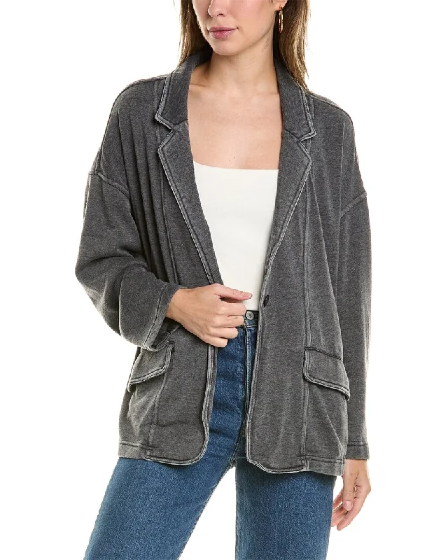 One-DAY Sale Vintage Havana Fleece Blazer
