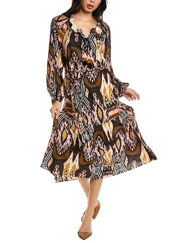 Seasonal Clearance Figue Magnolia Midi Dress