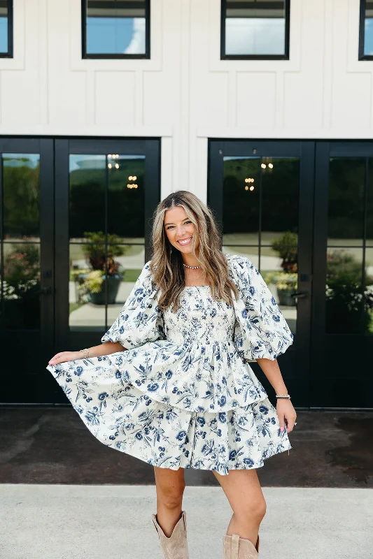 Don't Miss Ashlyn Mini Dress - Navy