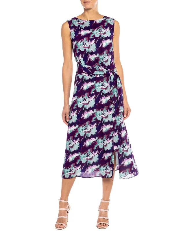 Special Promotion Santorelli Dori Silk-Blend A-Line Dress