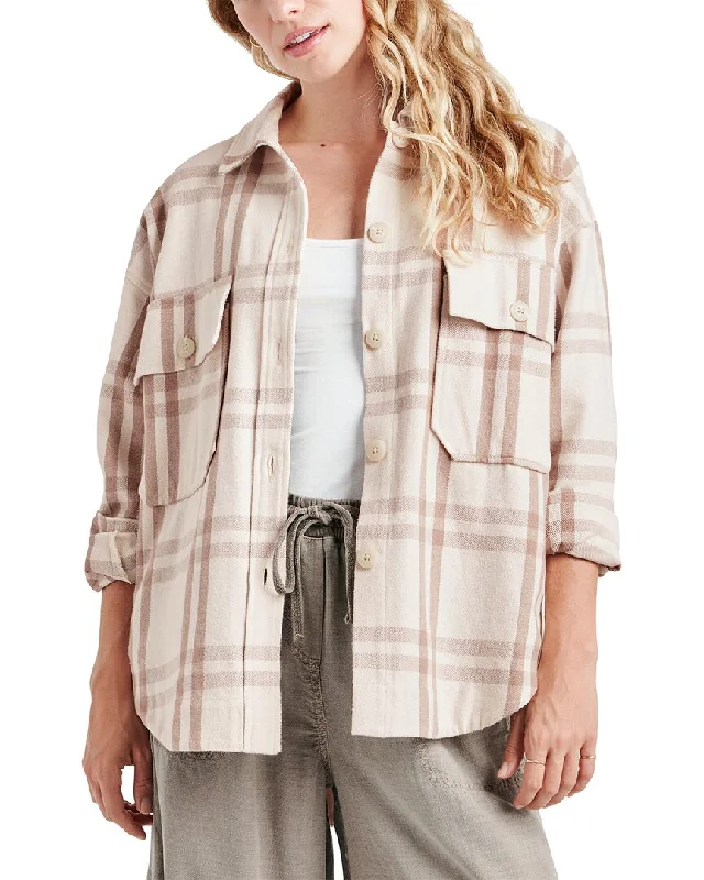 Huge Discounts Splendid Tatum Plaid Shacket