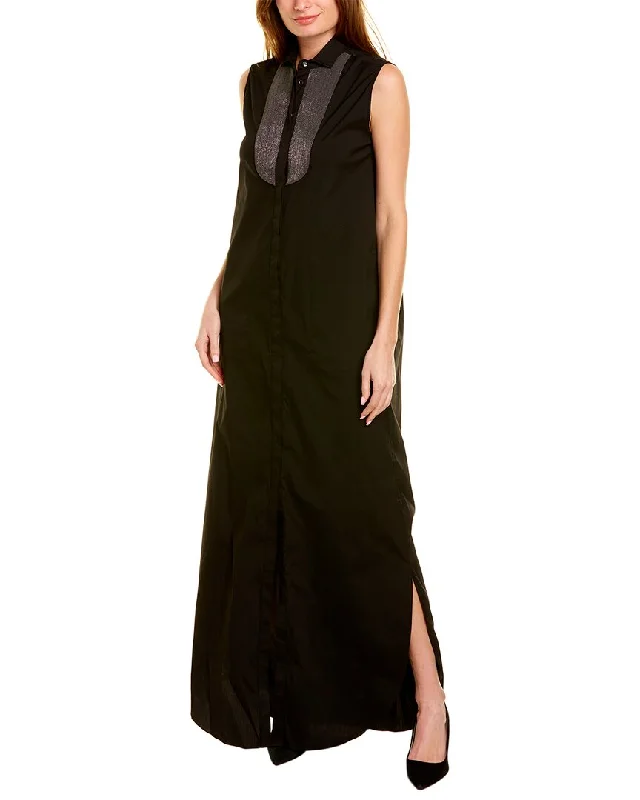 Hurry In Brunello Cucinelli Silk Maxi Dress