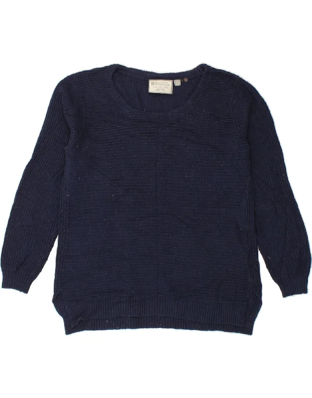 Inventory Reduction MOUNTAIN WAREHOUSE Womens Boat Neck Jumper Sweater UK 12 Medium Navy Blue Inventory Reduction MOUNTAIN WAREHOUSE Womens Boat Neck Jumper Sweater UK 12 Medium Navy Blue