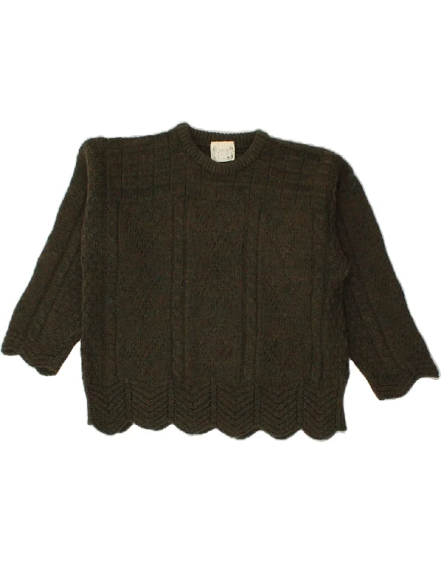 New Markdowns CARRAIG DONN Womens Oversized Crew Neck Jumper Sweater UK 16 Large Green New Markdowns CARRAIG DONN Womens Oversized Crew Neck Jumper Sweater UK 16 Large Green