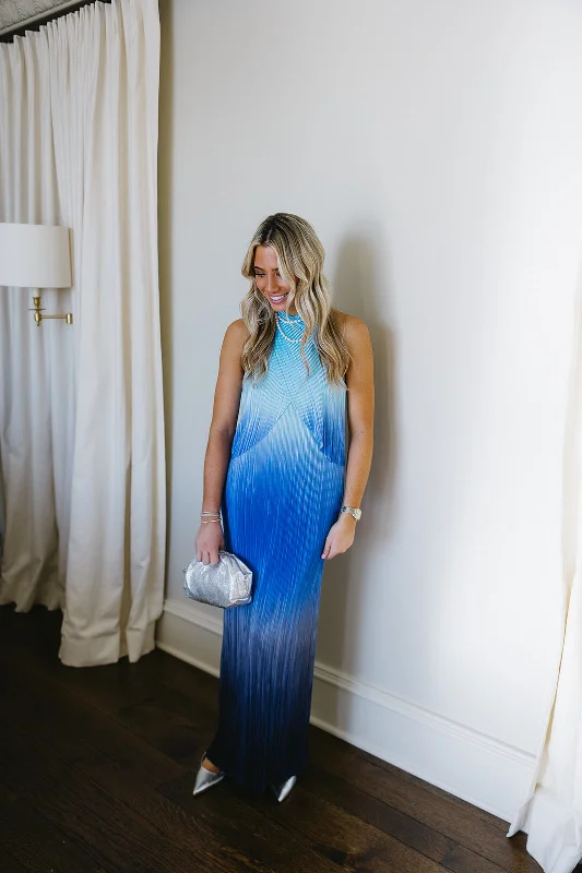 Crazy Savings Jody Maxi Dress - Blue/Multi