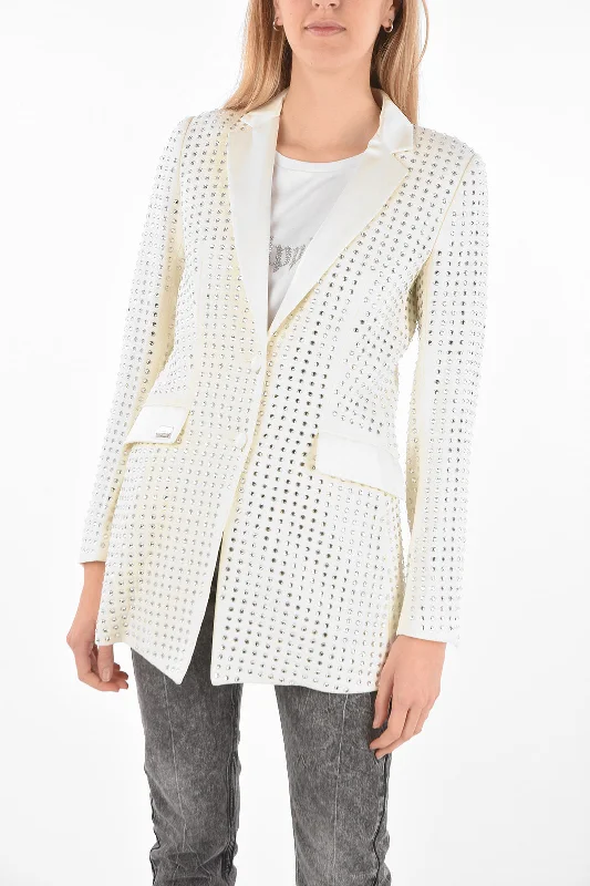 New Markdowns Philipp Plein Couture Blazer Crystal With All-Over Rhinestones S Standard Size New Markdowns Philipp Plein Couture Blazer Crystal With All-Over Rhinestones S Standard Size