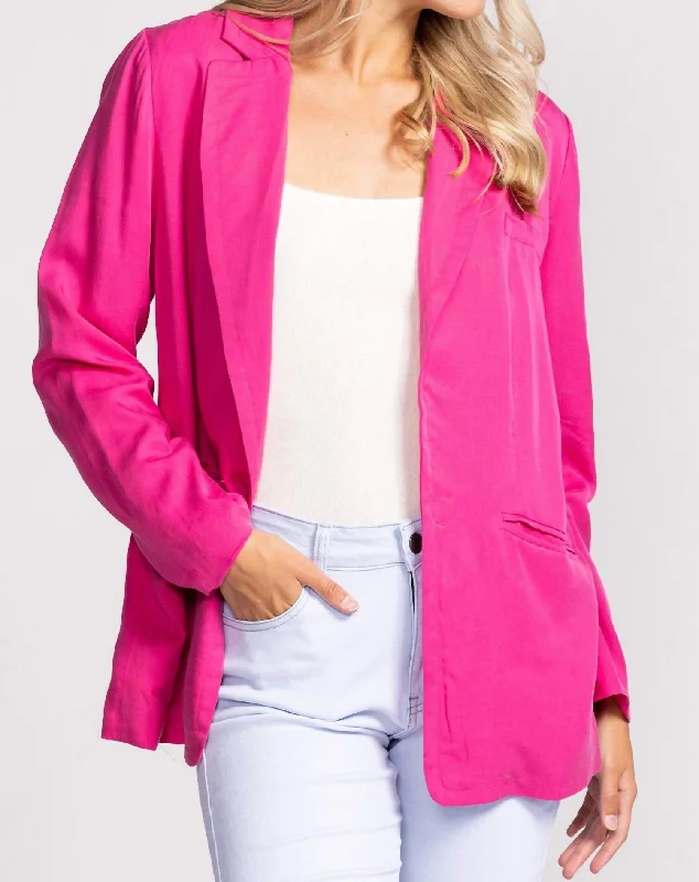 Mega Deal Veronica Blazer In Fuchsia