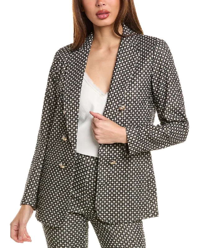 Special Discount Anne Klein Double-Breasted Jacket