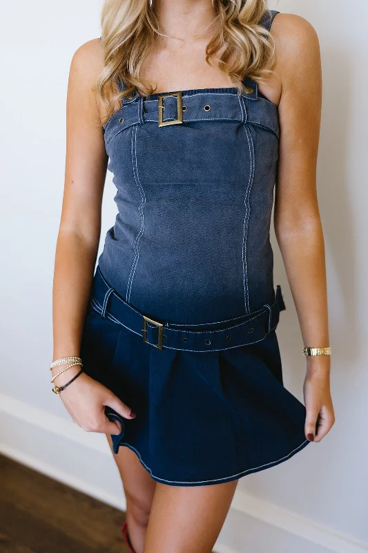 Clearance Event Jessica Mini Dress - Navy