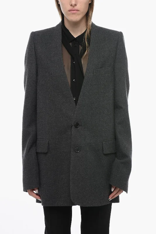 Special Savings Ann Demeulemeester Half-lined Collarless GRABIËLLE Blazer