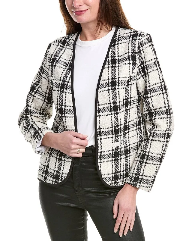 Overstock Pascale La Mode Short Blazer