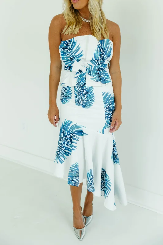 Blowout Deals Jasmine Midi Dress - Off White