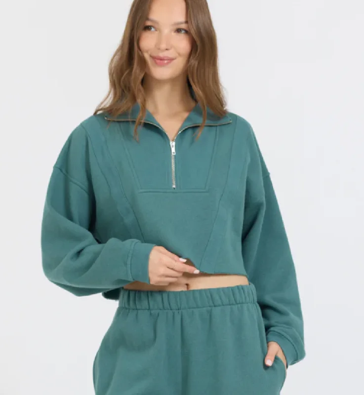 Deal Dash Vintage Havana Quarter Zip