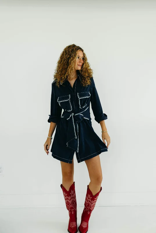 Sneak Peek Sale Kai Mini Dress - Blue
