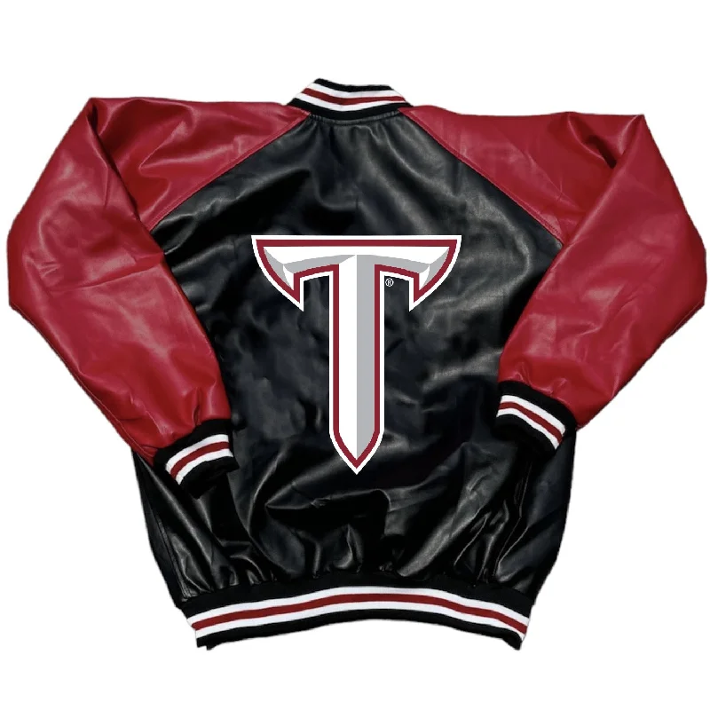 Shop and Save Troy University Varsity Letterman Jacket