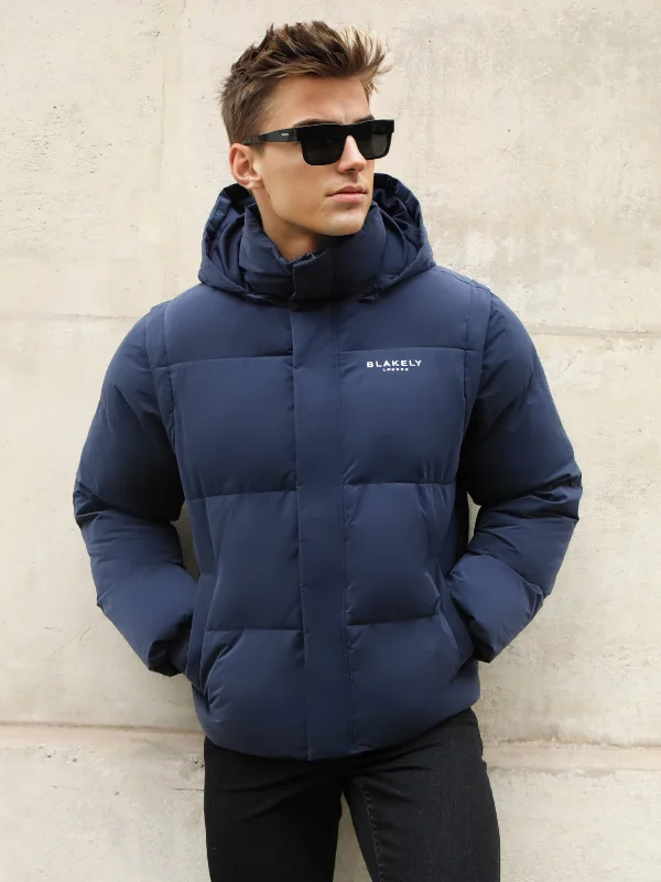 Today’s Deal Ultimate Multiway Puffer Coat - Navy