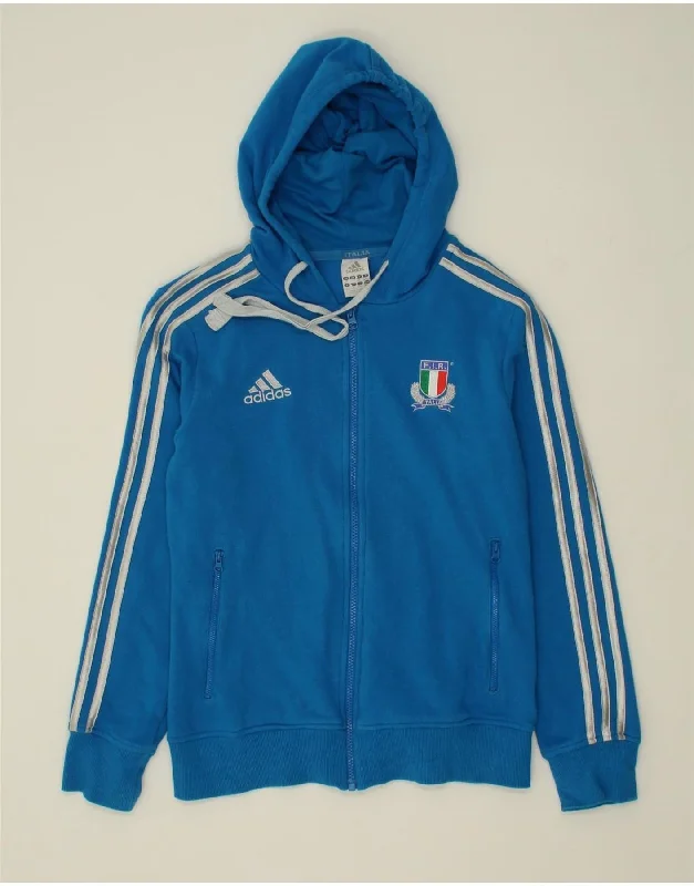 Referral Discount ADIDAS Womens Italia Zip Hoodie Sweater UK 12/14 Medium Blue Cotton Referral Discount ADIDAS Womens Italia Zip Hoodie Sweater UK 12/14 Medium Blue Cotton