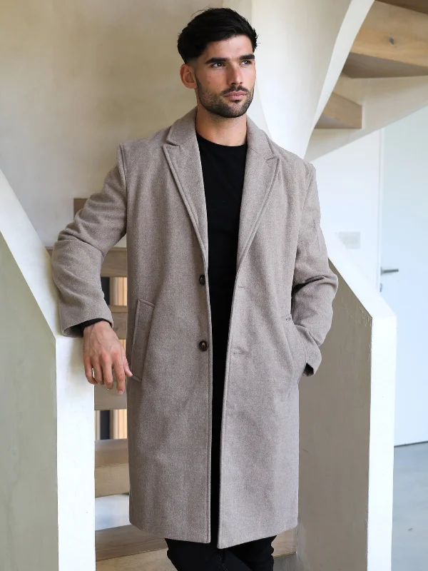 Early Bird Discount Knightsbridge Tailored Coat - Brown