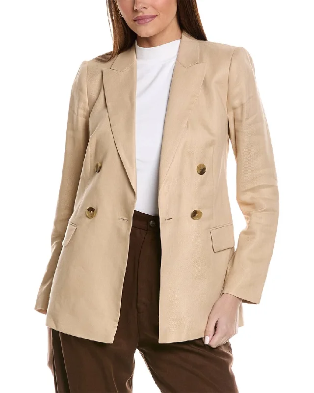 Major Savings Reiss Hollie Linen-Blend Blazer
