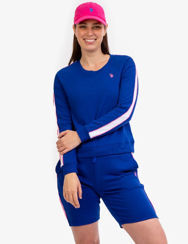Online Only RAGLAN SLEEVE CREW NECK PULLOVER