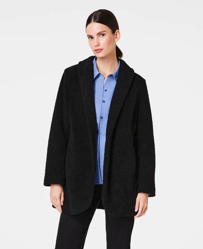 Discount Deals SPANX® Fleece Shawl Jacket
