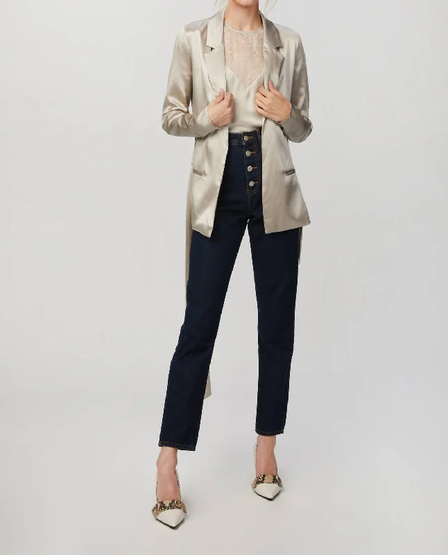 Limited Availability Tippy Blazer In Dove
