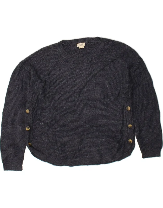 Seasonal Sale FAT FACE Womens Crew Neck Jumper Sweater UK 16 Large Navy Blue Viscose Seasonal Sale FAT FACE Womens Crew Neck Jumper Sweater UK 16 Large Navy Blue Viscose
