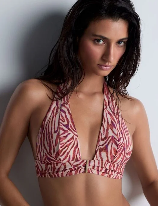 Now or Never Aubade Feline Energy Triangle Bikini Bra